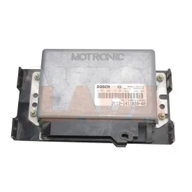   2112 Lada injektoros Euro 2 motorvezérlő egység komputer Bosch Motronic 0 261 206 174 - M1V05G06 Orosz műanyag tartóval komplett