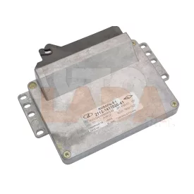   2112 Lada injektoros Euro 2 motorvezérlő egység komputer Január 5.1 - J5V05F16 Orosz műanyag tartóval komplett