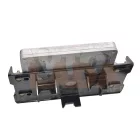 2112 Lada injektoros Euro 2 motorvezérlő egység komputer Január 5.1 - J5V05K17 Orosz műanyag tartóval komplett