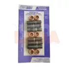 2112 Lada 16 szelepes kipufogó tőcsavar és rézanya garnitúra bliszteres