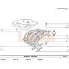 Lada Kalina - Granta - Vesta műanyag felső motorburkolat rögzítő gumiágy