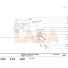 2121 Niva kereszttartó sebességváltóhoz 5 sebességes