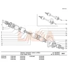 2121 Niva első kerékagy szimering futógyűrű a külső féltengelycsuklóra 