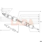 2121 Niva első kerékagy szimering futógyűrű a külső féltengelycsuklóra 