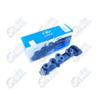 2121 Niva jobb első fém fékcső a főfékhengerből a rövid gumi fékcsőig