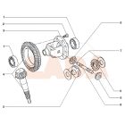 2121 Niva hátsó differenciálmű bolygómű fogaskerék garnitúra 22 bordás korai tipus orosz 
