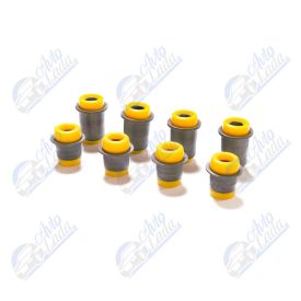   2121 Niva poliuretán trapéz szilent garnitúra (alsó+felső) sárga CS20