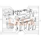 2121 Niva pótkerék leszorító gumipánt 55 cm