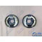 2121 Niva komplett szerelt fékpofa tartó alaplap bal oldali