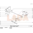 2121 Niva fékerőszabályzó kar rudazat bilincs Avtovaz