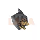 Lada 4 lábú füles rélé 12 V 30 A - fix műanyag füllel