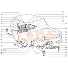 2121 Niva első doblemez fém sárfogó dobbetét gumival a sárvédőnél bal oldali
