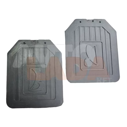 2121 Niva hátsó sárfogó gumi pár Lada jeles rögzítőlemez nélkül CS20