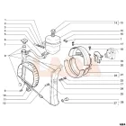 2121 Niva hűtőradiátor hűtőventilátor lapát keret alsó rész