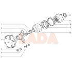 21213 Niva Komplett középső csuklós kardántengely - kis kardán FLagmus
