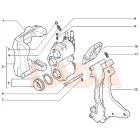 2121 Niva féknyereg állvány jobb oldali