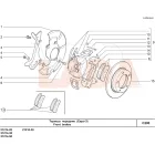 2121 Niva féknyereg állvány bal oldali