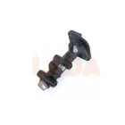 21213 Niva bal első fém fékcső a főfékhengerből a rövid gumifékcsőig