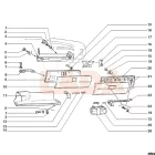 21213 Niva kesztyűtartó alatti polc