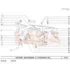 21213 Niva fűtőegység levegő elvezető légbefúvó cső bal szélső befúvóhoz