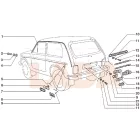 21213 1.7 Niva hátsó embléma Lada 4X4 krómos fényes