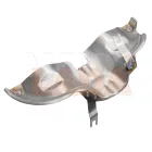 21214 Niva kipufogótorok lemez burkolat