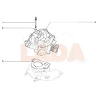 21214 Niva központi injektor alsó tömítés a szívó torokra