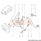 Niva 1.7 - Kalina 1-2 - Granta pedálgumi