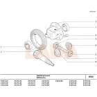 21214 Niva hátsó differenciálmű bolygómű fogaskerék garnitúra 24 bordás orosz 