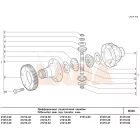 21214 Niva differenciálmű nap fogaskerék 24 bordás