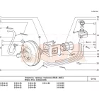 21214 1.7 fékrásegítő szervodob aluminium ABS-es főfékhengerrel Avtovaz
