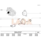2121 Niva kilométeróra meghajtó fedél 1 kivezetéses Avtovaz