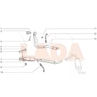 21214 1.7 Niva hátsó lambda szonda hengerenkénti injektoros Bosch