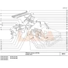 21214 Niva hátsó lámpa műanyag burkolat a csomagtérben kicsi ajtó bal
