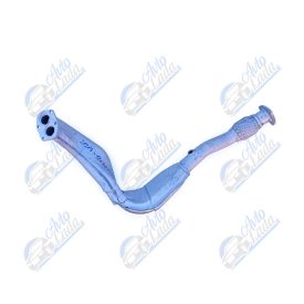   21214 1.7 Niva injektoros kipufogó Y cső 3 csavaros 1 lambdaszondás rezonátor csöves