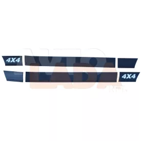   Niva öntapadós külső díszléc 3 ajtós garnitúra tuning