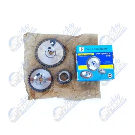   21214 1.7 Niva egy soros vezérmű lánckerék garnitúra vezérműtengely forgásjeladós Volgaavtoprom