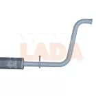 Lada Vesta rezonátoros középső kipufogó elől-hától akasztós Avtovaz