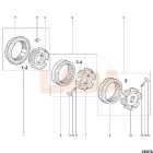 Lada Vesta sebességváltó fogaskerék szinkrondob 1 -es 2 -es sebesség üres