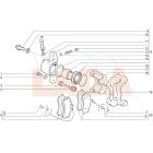 Kalina - Granta első fékmunkahenger javító készlet párban