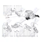 Kalina 2 - Granta bal odali motortartó konzol Avtovaz