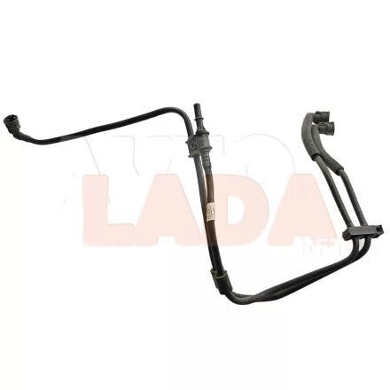 Kalina - Granta műanyag benzincső a motortérben nyomó és visszatérő oldali egyben