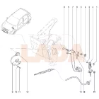 Kalina 2 - Granta kuplung bowden