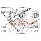 GAZ 24 Volga Első alsó lengőkar szilent