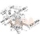 GAZ 24-10 3102 Első lengőkar szilent és csőpersely garnitúra