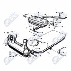 Trabant 601 kipufogó tartógumi lapos