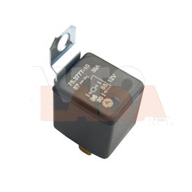 Füles rélé 12 V 30 A 4 lábú kivehető füllel