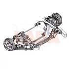 412 Moszkvics kormányösszekötő gömbfej felújító szett