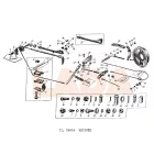 412 Moszkvics fékkulcs garnitúra