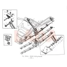 412 Moszkvics hátsó laprugó ütköző gumibak